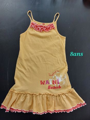Jolie robe 👧 8ans 💯% coton