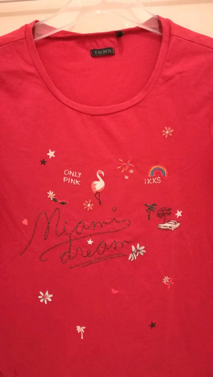 Tee-shirt Ikks T14 ans - V92B - photo numéro 2