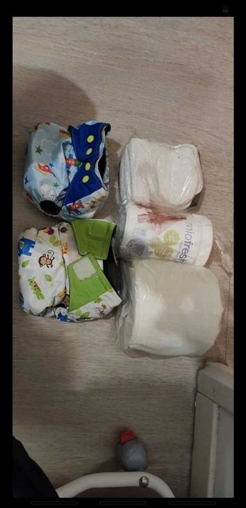 Couches lavables + accessoires