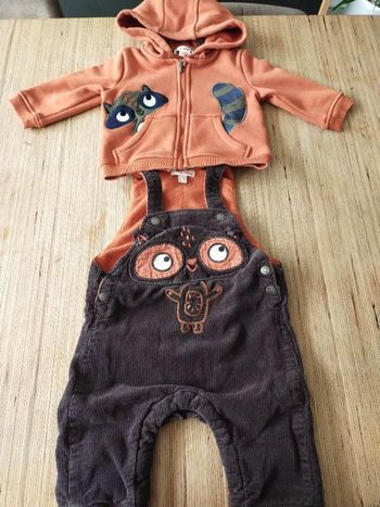 Salopette + veste bien chaude