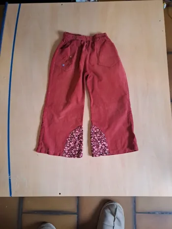 Pantalon en velour 6 ans fille 