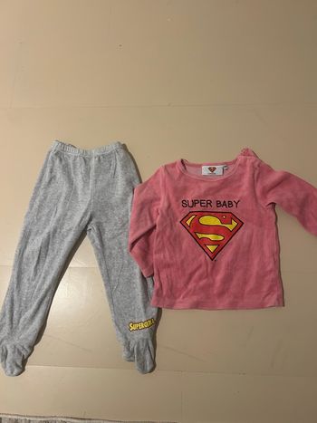 Ensemble pyjama super baby pour bébé 