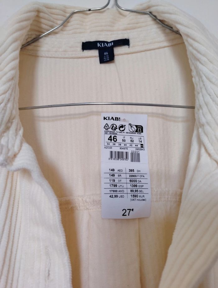 Veste longue velours Neuve - photo numéro 2