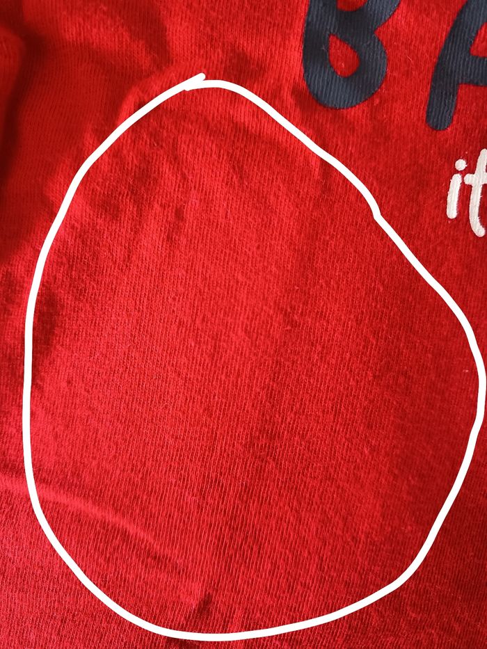 👕 T Shirt Rouge Enfant - 12 Mois / Kiabi - photo numéro 6