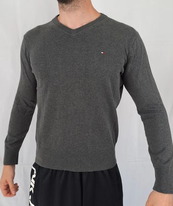 Pull léger col V Tommy Hilfiger M
