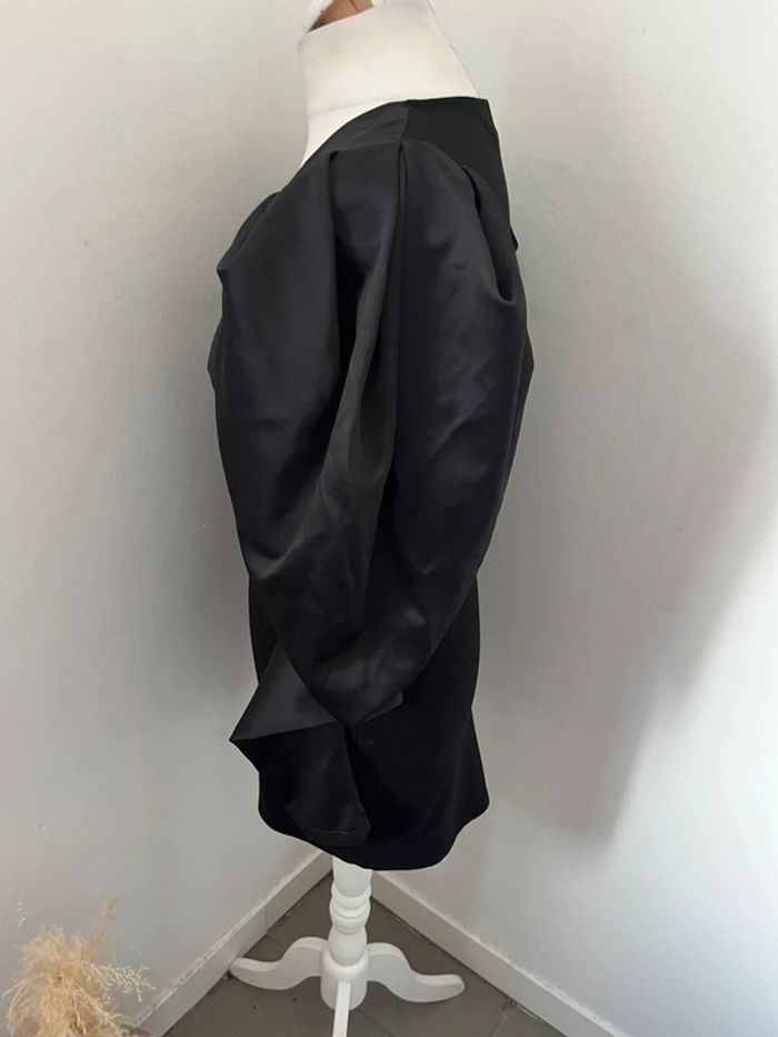 Robe bi matière cintrée Zara M - photo numéro 2