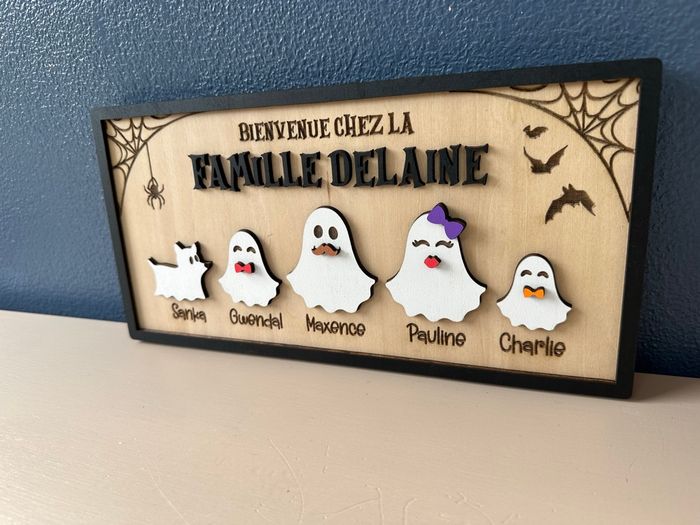 🎃👻 Pancarte de bienvenue spéciale Halloween 👻🎃 - photo numéro 2