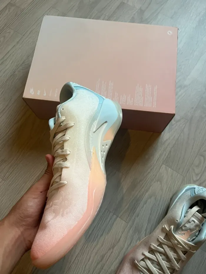 Nike Jordan Zion 3 Energy – Corail/Blanc – 45 – Mixte - photo numéro 2