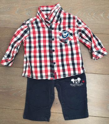 Ensemble chemise + pantalon Disney Baby