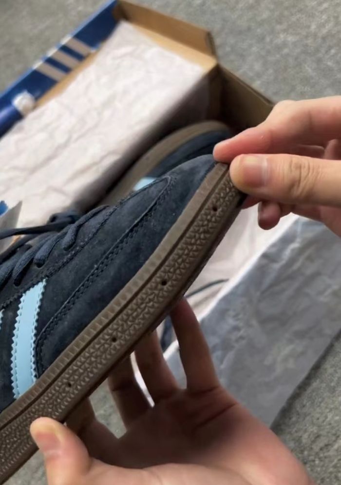 Adidas Handball Spzl Anti-slip blue-brown 38 - photo numéro 7