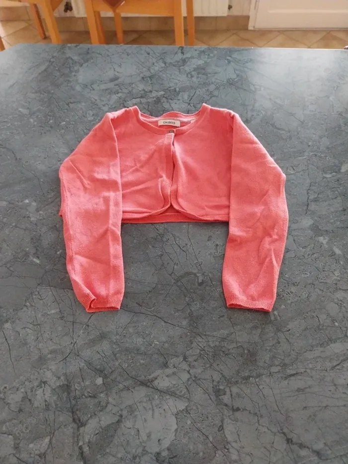Gilet court 6 ans