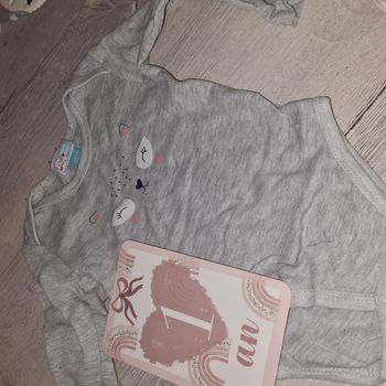 Body manches longues Mixte 12 mois