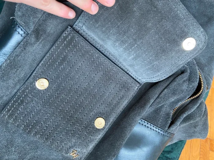 Sac Zadig et Voltaire daim - photo numéro 5
