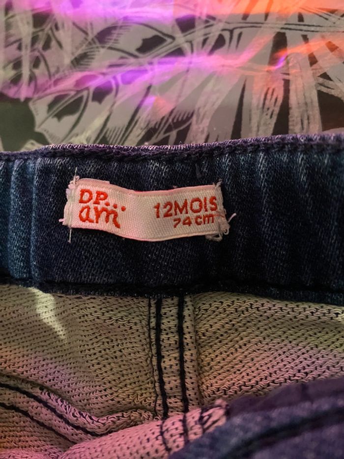 Lot de 2 jeans 12 mois - photo numéro 5