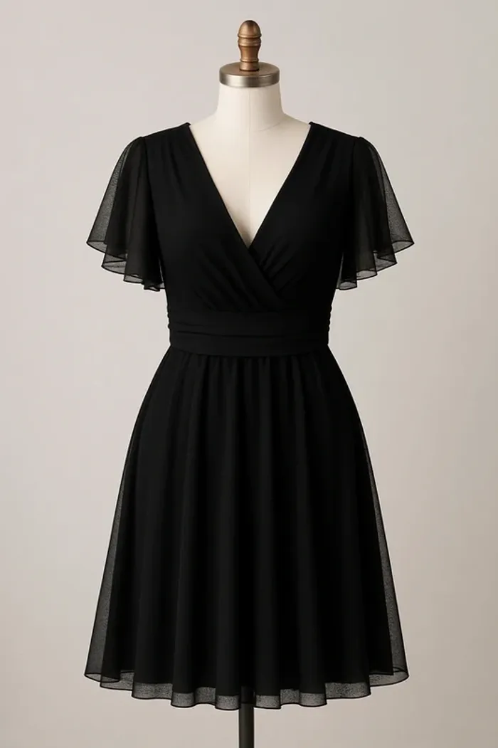 Robe noire élégante