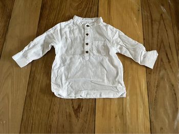 Chemise manches longues 12 mois
