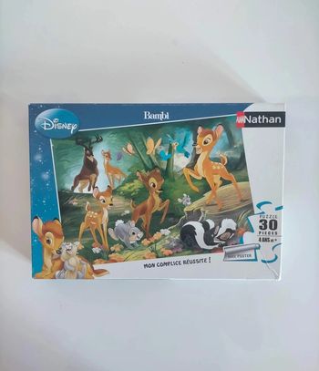Puzzle : Bambi, Promenade en famille - Nathan