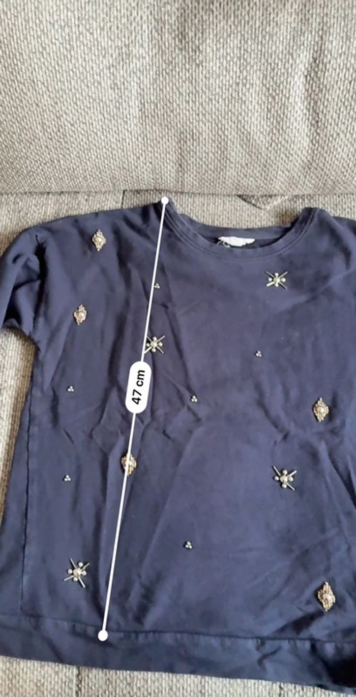 Sweat-shirt femme springfield brodé - photo numéro 5