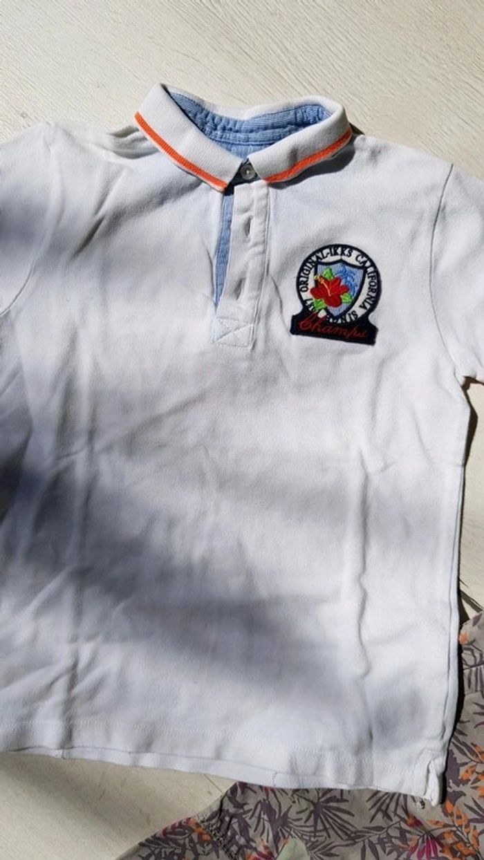 Superbe lot 3 pièces pastel garçon 6 ans ikks okaidi - photo numéro 4