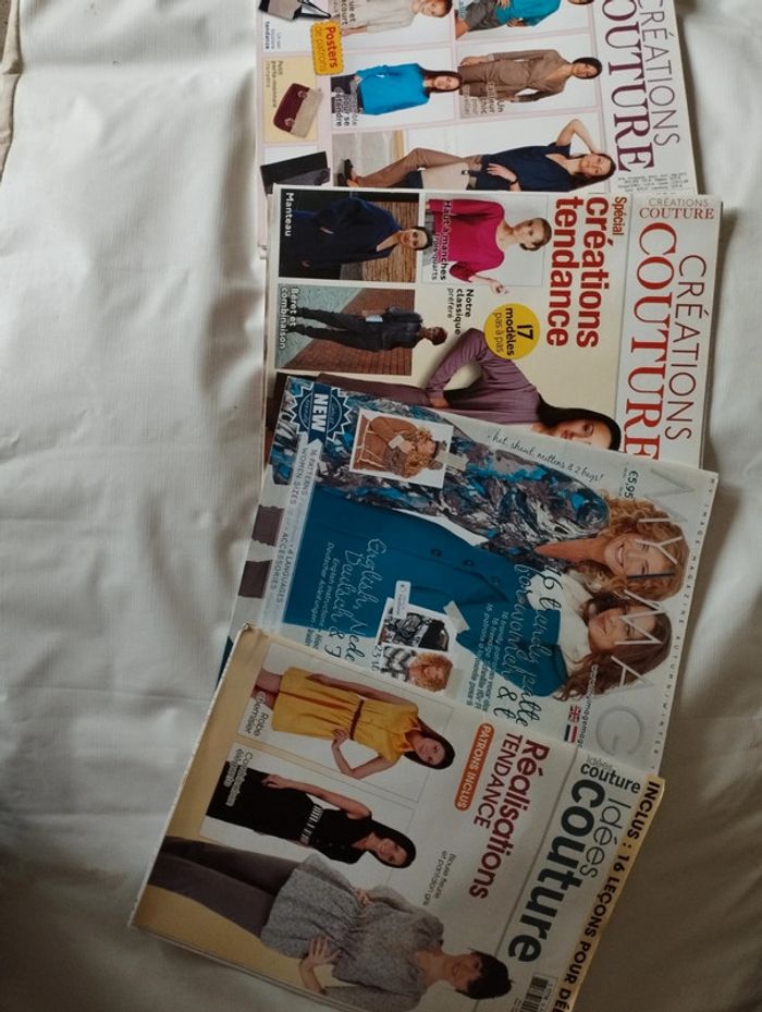 Lot livres coutures