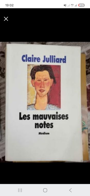 Livre les mauvaises notes Claire Julliard