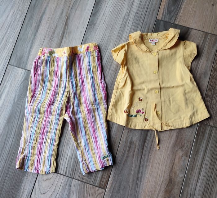 Ensemble CATIMINI 18 mois impeccable