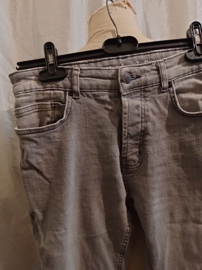 jean gris de chez Denim&co L40 ref 46 C8 - photo numéro 4