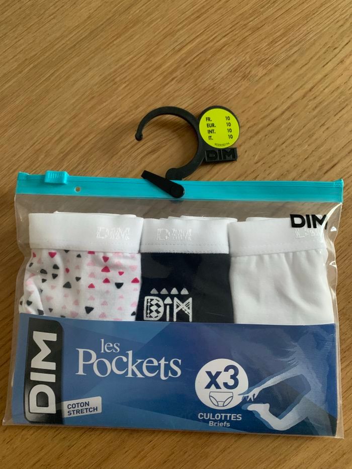 Lot de 3 culottes neuves 10 ans