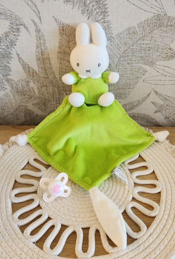 Doudou Lange Bébé Lapin Miffy