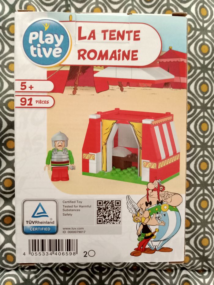 lego playtive astérix la tente romaine - neuve emballée - photo numéro 2