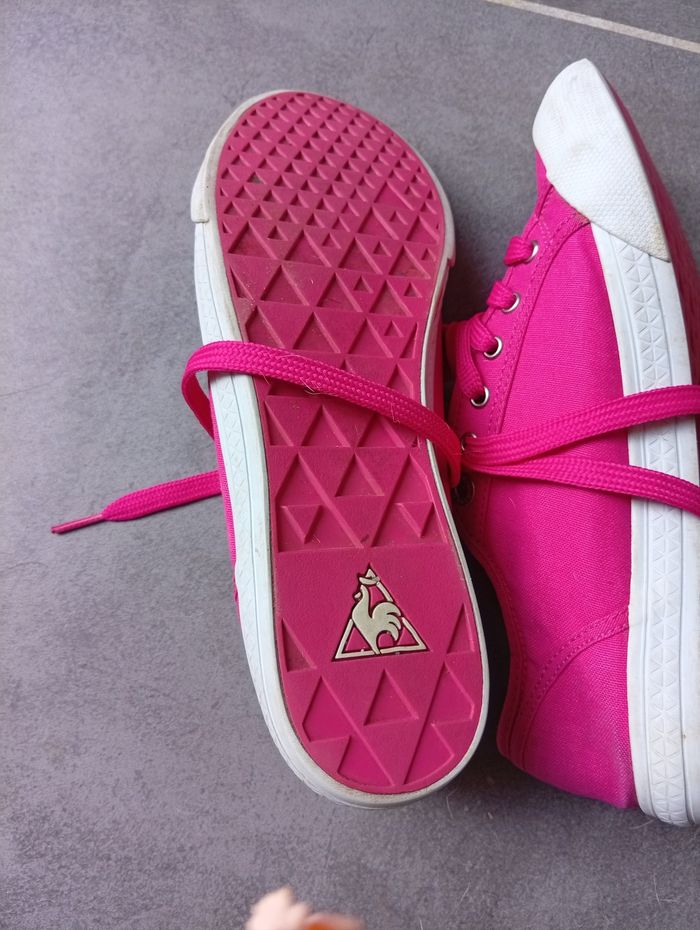 Baskets rose le coq sportif - photo numéro 4