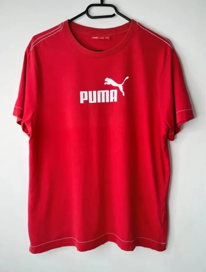 🌹 Tee-shirts Puma / rouge - T/16Ans 🌹 - photo numéro 2