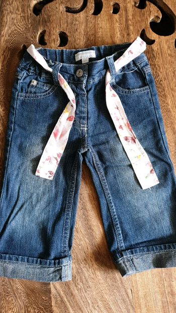 Jean avec ceinture, 12 mois