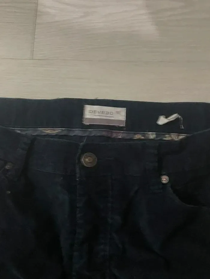 Jeans velour Devred - photo numéro 4
