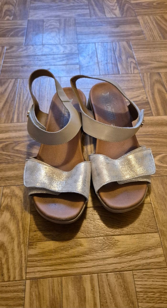Sandales cuir Florentina Mephisto T.41 - photo numéro 2