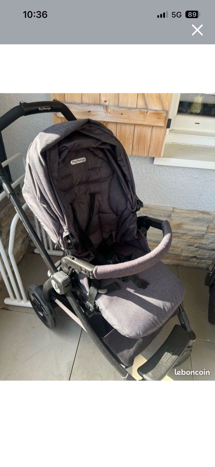 Poussette trio peg perego futura - photo numéro 2