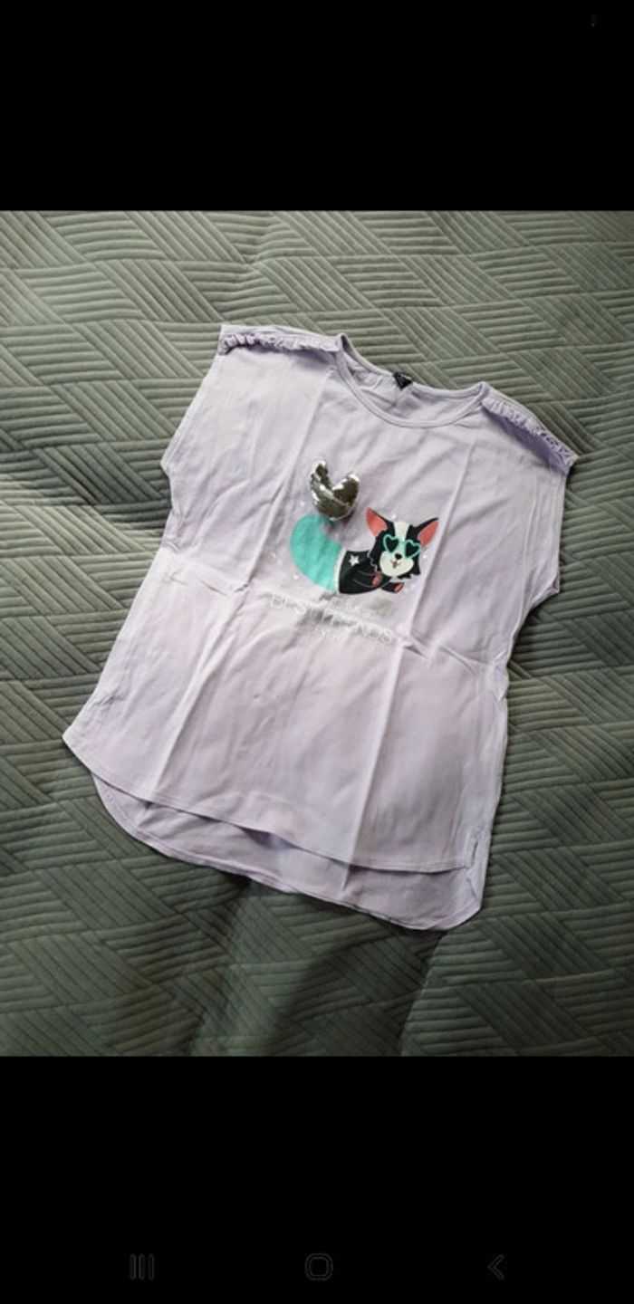 T-shirt fille 12 ans - photo numéro 2