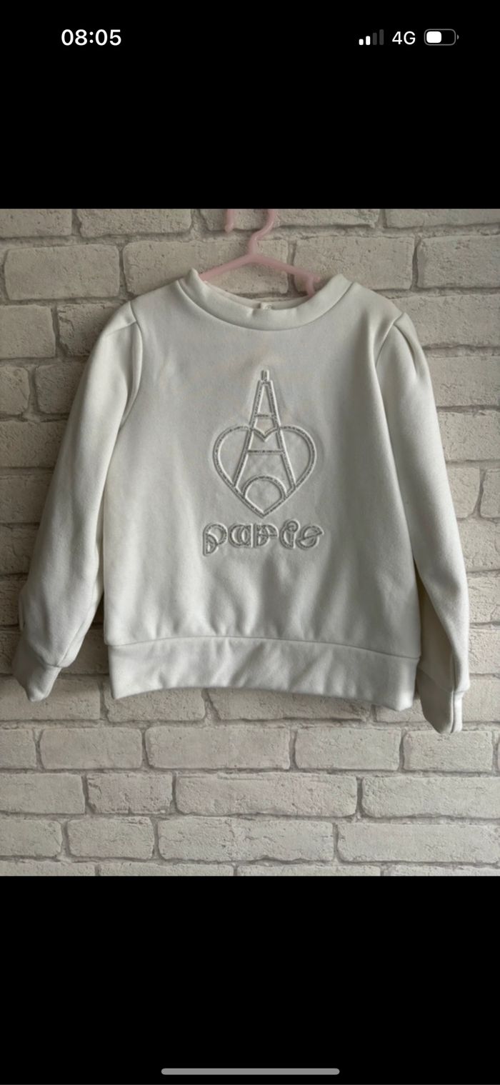 Sweat jacadi taille 6 ans
