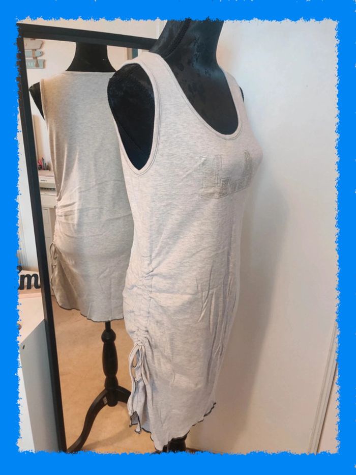 Robe coton débardeur été sans manches - photo numéro 3
