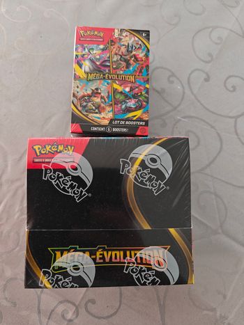 Display et bundle pokémon mega évolution neuf