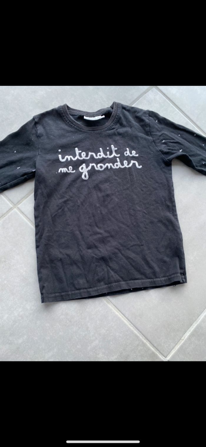 Tee shirt manches longues 5 ans - photo numéro 3