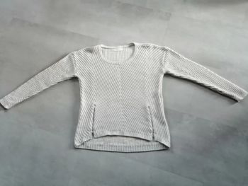 Pull écru Cache Cache