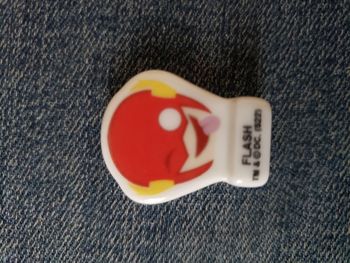 FLASH Fève brillante super héros 2023