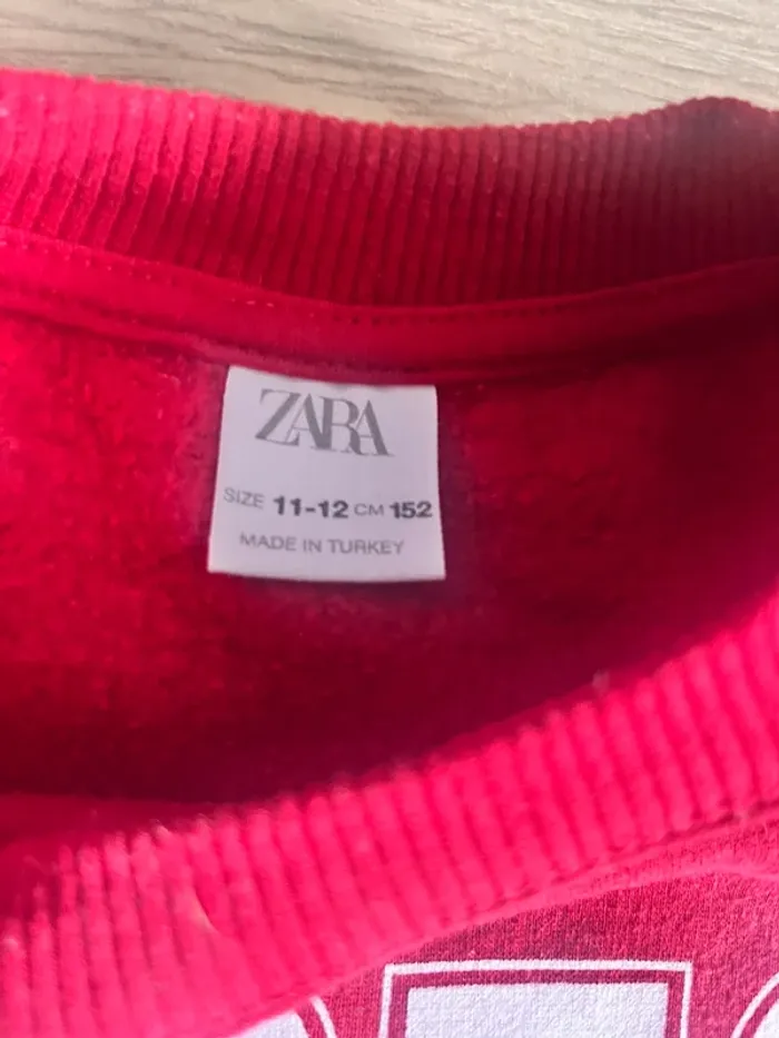 Sweat col rond Zara 12 ans - photo numéro 2