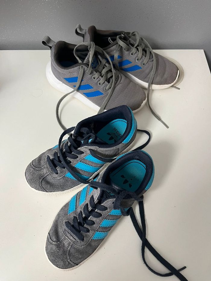 Lot 2 paires de baskets adidas - photo numéro 2