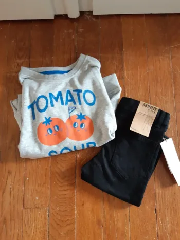 Vêtements fille 6.7 ans 122cm et 6ans neufs