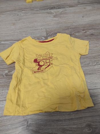 T-shirt manches courtes 24 mois