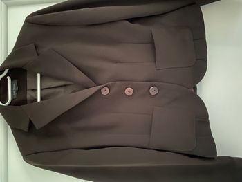 Veste tailleur marron 38
