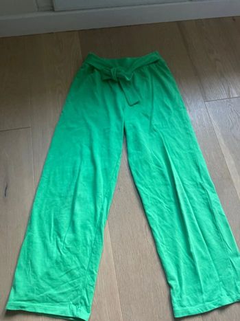 pantalon zara vert 9 ans
