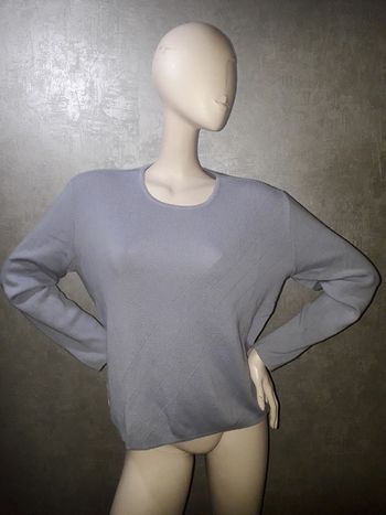 pull bleu clair viver punt taille 42